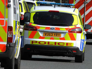 Supporting image for story: Big delays as A5 blocked at Shrewsbury after car and tractor crash 