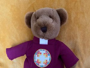 Supporting image for story: Bear to stand in for bishop at church event this weekend - fur real!
