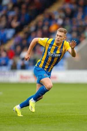 Sam Cosgrove of Shrewsbury Town (AMA)