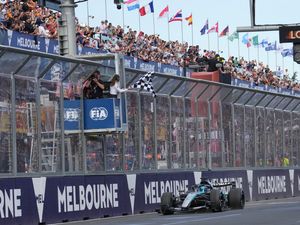 Supporting image for story: George Russell emerges from early chaos to win Australian Grand Prix