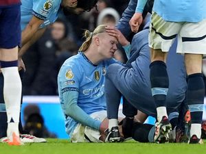 Supporting image for story: Erling Haaland not ready to return from knee injury for Liverpool clash