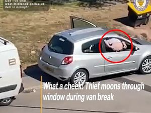 Supporting image for story: Video of ‘mooning’ crook issued by West Midlands Police 