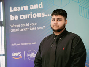 Supporting image for story: BMet student’s creativity leads to high level apprenticeship at global technology business