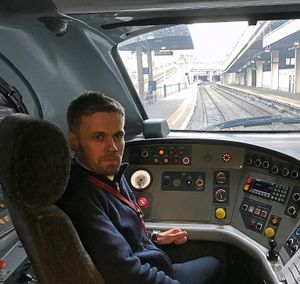 On the rails – in the driver’s seat