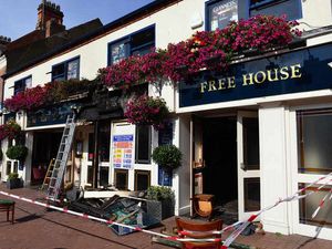 Supporting image for story: WATCH: Discarded cigarette butt sparks blaze in Cradley Heath pub
