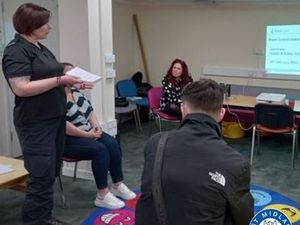 Supporting image for story: Early help officers talk to teens about the impact of knife crime