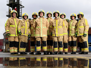 Supporting image for story: Shropshire firefighters standing shoulder-to-shoulder with Ukraine