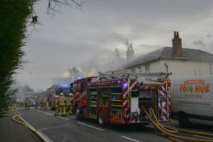 The scene in Harmer Hill on Christmas Day (picture: www.morgzphotography.co.uk)