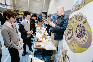 The Climate Futures Fair at The Marches School in Oswestry