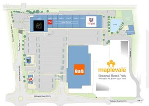 Shobnall Retail Park. Credit: Maplevale. With permission for all LDRS partners