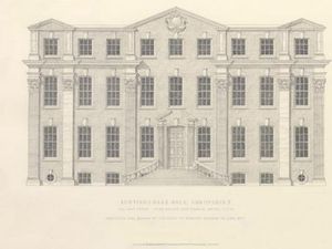 Supporting image for story: Drawing of country house near Market Drayton makes competition shortlist