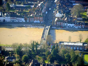 Supporting image for story: Relief as River Severn water levels fall