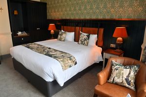 One of the 21 re-furbished rooms which will operate next to the pub, restaurant and function room at Himley House