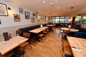 The pub mixes modern touches with a contemporary look