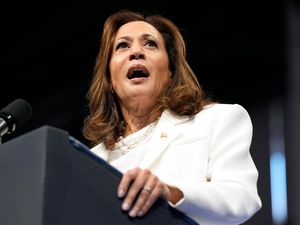 Supporting image for story: Harris says Trump ‘disrespected sacred ground’ at Arlington event