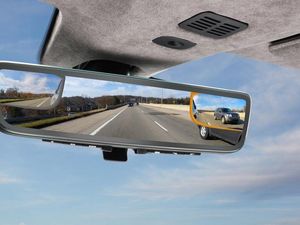 Supporting image for story: Aston Martin previews rear-view camera system