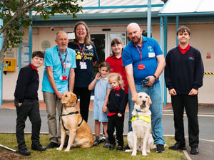 Supporting image for story: Pupils walk the extra mile to help guide dogs charity