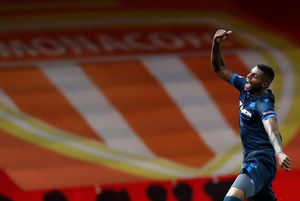 Wesley Moraes of Club Brugge celebrates (Photo: Guillaume Horcajuelo/epa-efe/Shutterstock)