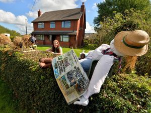 Supporting image for story: Scarecrow trail declared an outstanding success as straw figures take over the countryside 