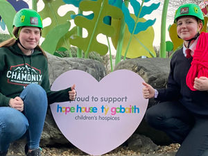 Supporting image for story: 'Losing my friend so young was horrendously devastating' - Teenager prepares to take on courageous abseil challenge to raise funds for hospice