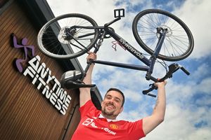 Stuart Bull has cycled to every Premier League stadium for charity.