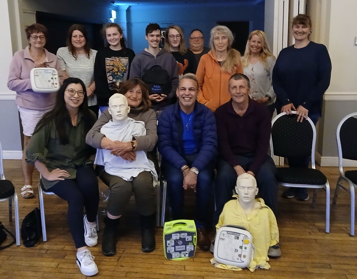 Welshpool Rotaract put 13 “life savers” on the streets of Welshpool