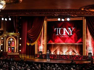 Supporting image for story: Solidarity expressed with striking writers during unscripted Tony Awards show