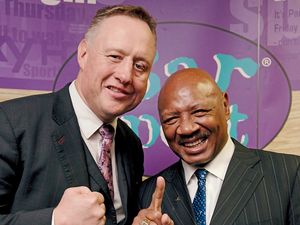Supporting image for story: Marvin Hagler gives boxing fans night to remember