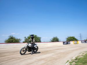 Supporting image for story: Riding motorcycle flat-track for the first time: How hard can it be?