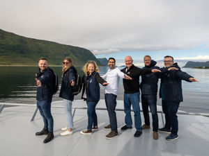 Supporting image for story: Norway visit for fish and chip van owner