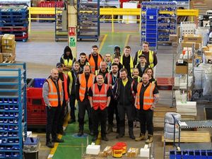 Supporting image for story: Top national award win for Wednesbury firm's warehouse team