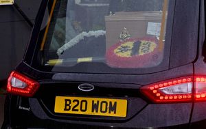 Wolverhampton and the funeral of Pat the beloved Lollipop lady has taken place.