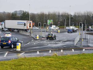 Supporting image for story: Finishing touches to Shrewsbury A5 roadworks under way