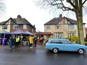 Part of a BBC drama was filmed in Goldthorn Avenue in Wolverhampton