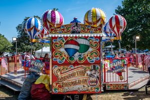 Oswestry's Balloon Carnival returned over the weekend. Picture: Graham Mitchell.