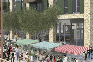 Artist's impression of the Creekside Wharf development. Picture: Essential Living/Assael Architects