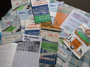 Some of Cliff Hague's vast collection of programmes