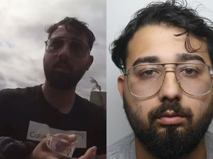 Supporting image for story: Dramatic moment dealer caught in Cannock with estimated £1,000 worth of cocaine