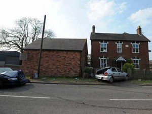 Supporting image for story: Car nearly hits house after pile-up