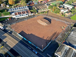 Supporting image for story: Small mound of rubble is all that remains of flattened Dudley Hippodrome 