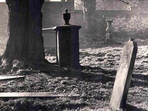 Supporting image for story: Long-forgotten tombstone of eighteenth century foundry owner unearthed in church
