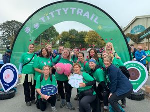 Supporting image for story: Breast cancer fundraising trail raises more than just eyebrows with £50k for county charity