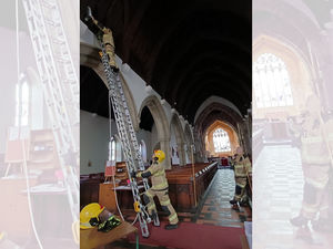 Supporting image for story: Firefighters find cause of burning smell at Shropshire church