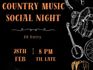 Supporting image for story: There will be a country music social evening at a Llandrindod Wells venue on Friday, February 28