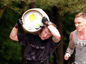 Supporting image for story: Teams roll out barrel for race to Wrekin summit
