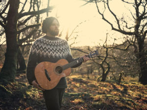 Supporting image for story: A Mid Wales musician will be playing songs from his new album which explores an artist’s relationship with a musical instrument