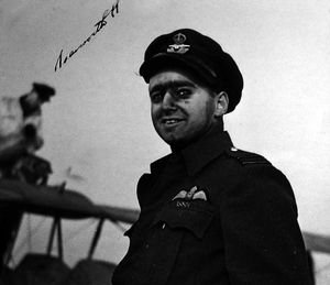 These photographs were taken in Shropshire in 1943 during the filming of aerial battle scenes for a movie called Signed With Their Honour. The unfinished film has been lost