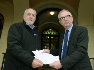 Supporting image for story: Double yellow lines plea for busy road to improve safety