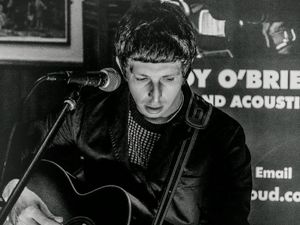 Supporting image for story: Shrewsbury singer Andy rocking in the shed