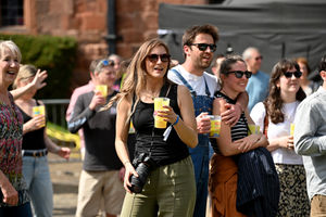 People enjoying Loopfest 2024 at the weekend